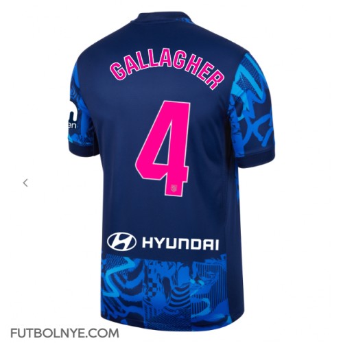 Camiseta Atletico Madrid Conor Gallagher #4 Tercera Equipación 2024-25 manga corta